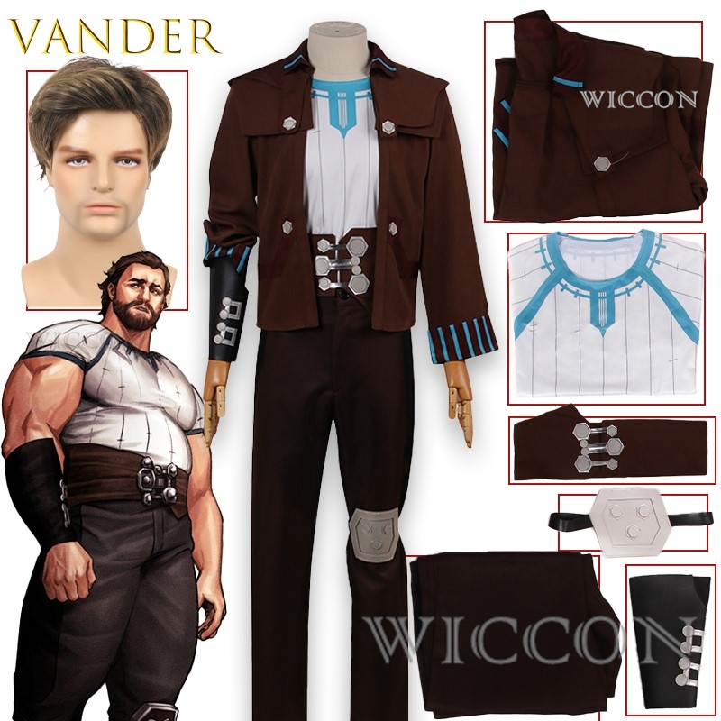 Haori Japanese Jacket - BGame Arcane Vander Cosplay Costume Uniform