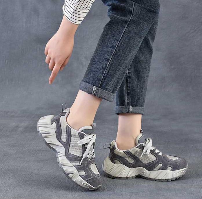 4.5cm Air Mesh Suede Genuine L - đánh giá và giá Ethnic Fashion In