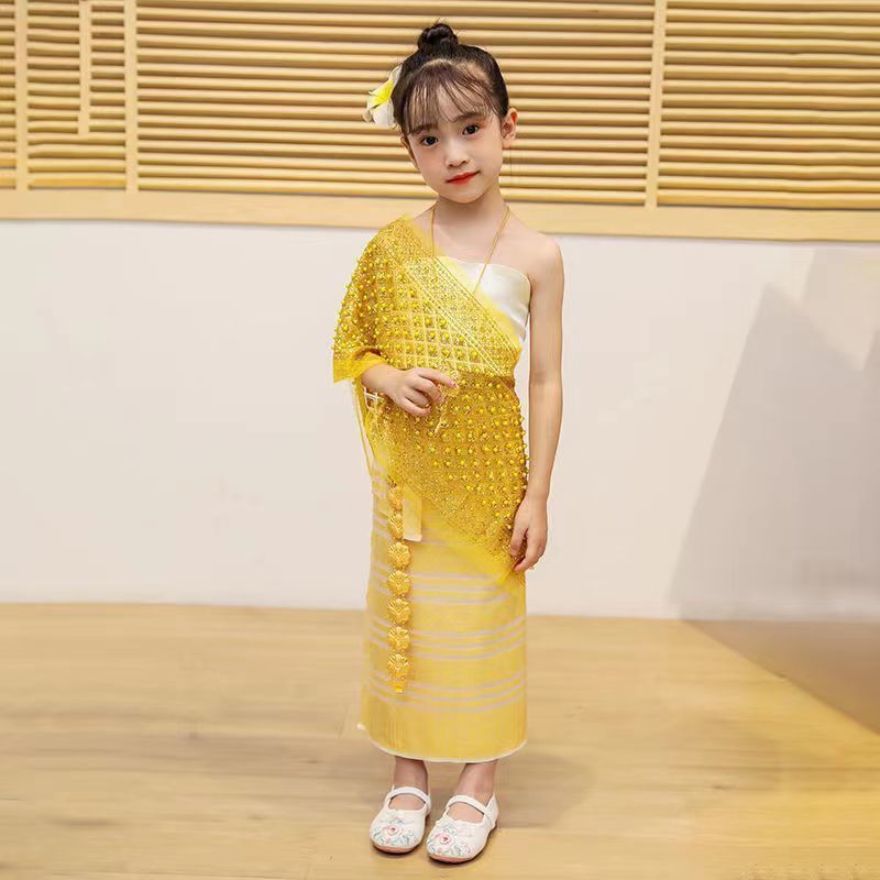 5pcs Women Thailand Myanmar wo - đánh giá và giá Ethnic Style
