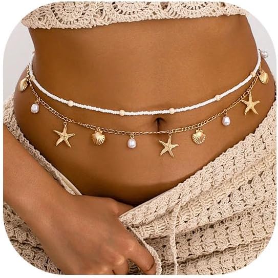 Starfish Waist Chain Women Adj - đánh giá và giá Ethnic Fashion Jewellery