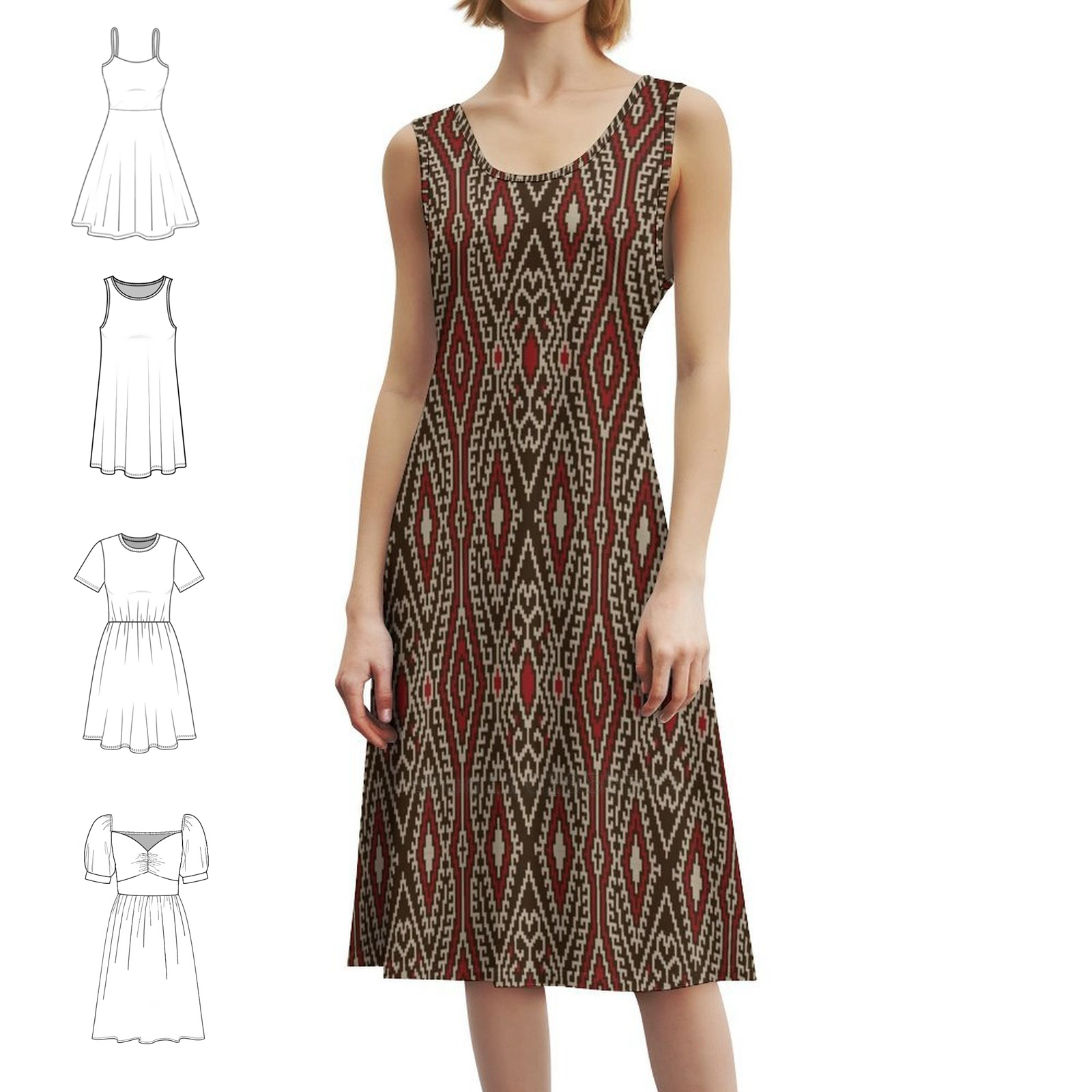 Ethnic Filipino Tribal Pattern - đánh giá và giá Ethnic Fashion Philippines
