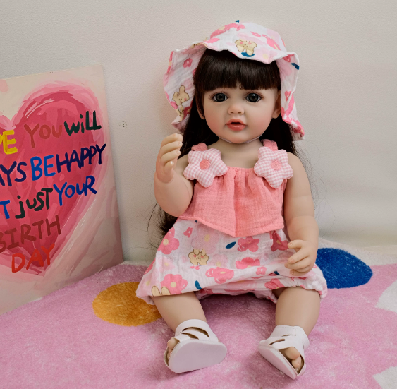 55 cm Long Hair Reborn Baby Gi - đánh giá và giá Kids Ethnic Fashion