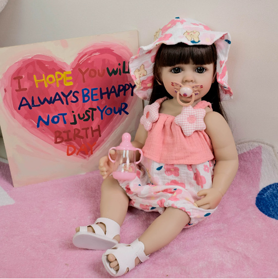 55 cm Long Hair Reborn Baby Gi - đánh giá và giá Kids Ethnic Fashion