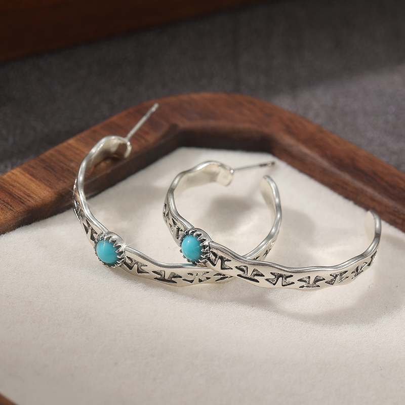 Ethnic Silver Color Blue Stone - đánh giá và giá Ethnic Fashion Wear For Women