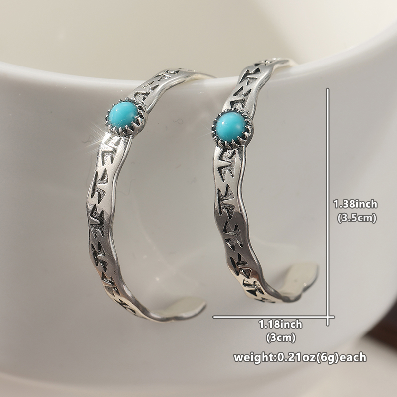 Ethnic Silver Color Blue Stone - đánh giá và giá Ethnic Fashion Wear For Women