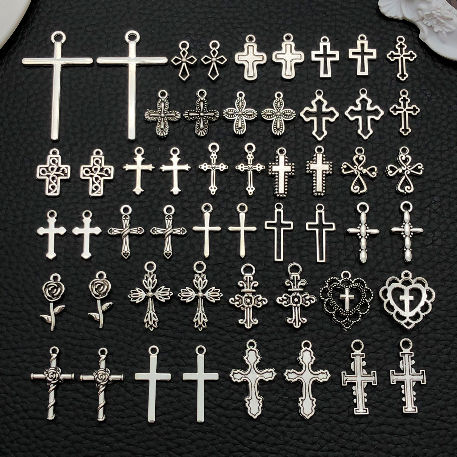 52pcs Assorted Cross Pendants  - đánh giá và giá Ethnic Fashion Jewellery