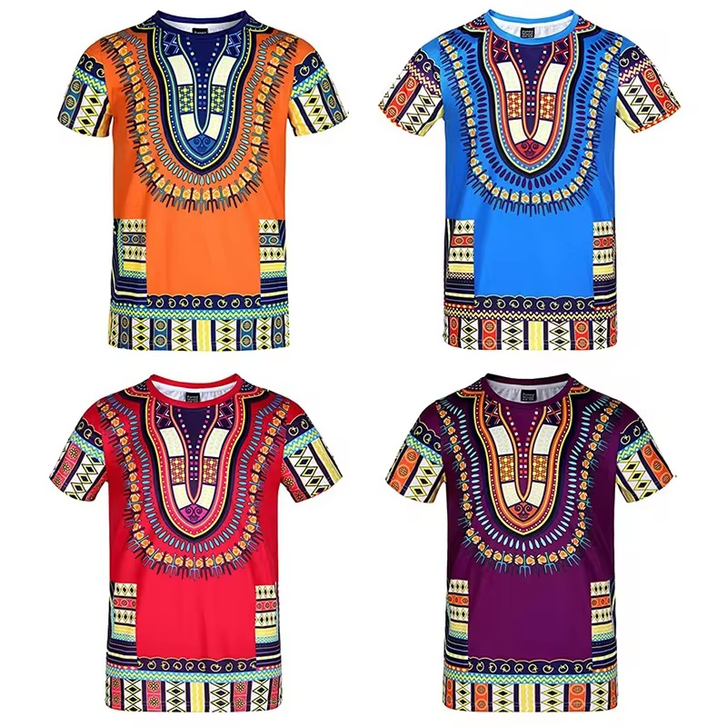 Summer Harajuku 3D Print Afric - đánh giá và giá Kids Ethnic Fashion