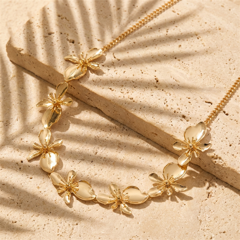 Boho Exquisite Metal Flower Bu - đánh giá và giá Ethnic Fashion Jewellery