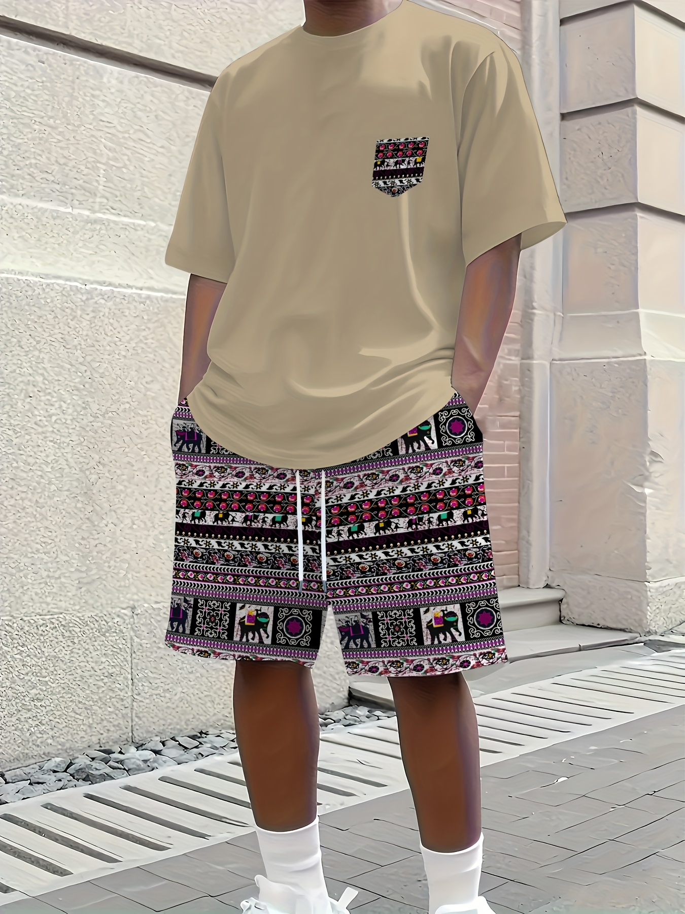 2026 Summer New Men's Short-Sl - đánh giá và giá Ethnic Style
