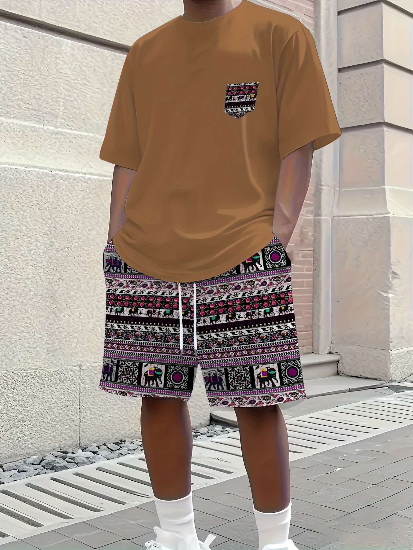 2026 Summer New Men's Short-Sl - đánh giá và giá Ethnic Style