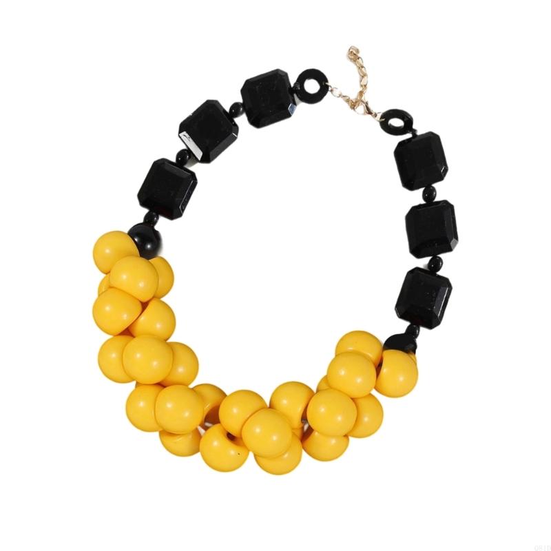  Layer Resin Beads Necklace Ha - đánh giá và giá Ethnic Fashion Wear For Women