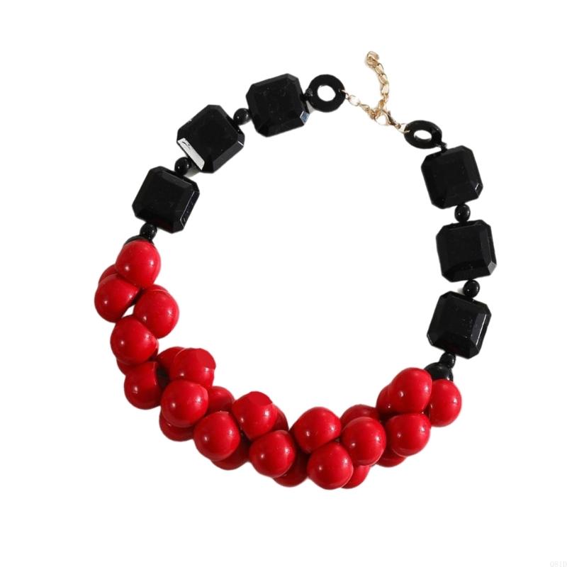  Layer Resin Beads Necklace Ha - đánh giá và giá Ethnic Fashion Wear For Women