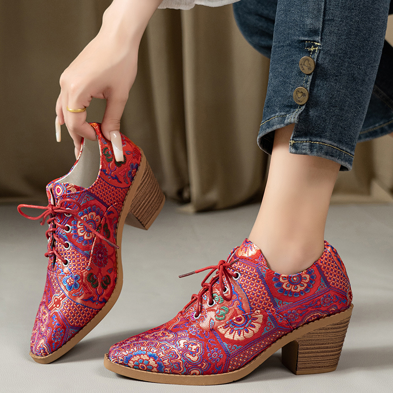 Ethnic Ladies Boots Spring Win - đánh giá và giá Ethnic Fashion In