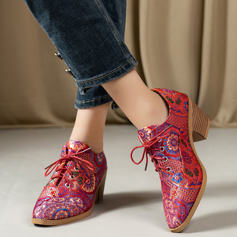 Ethnic Ladies Boots Spring Win - đánh giá và giá Ethnic Fashion In