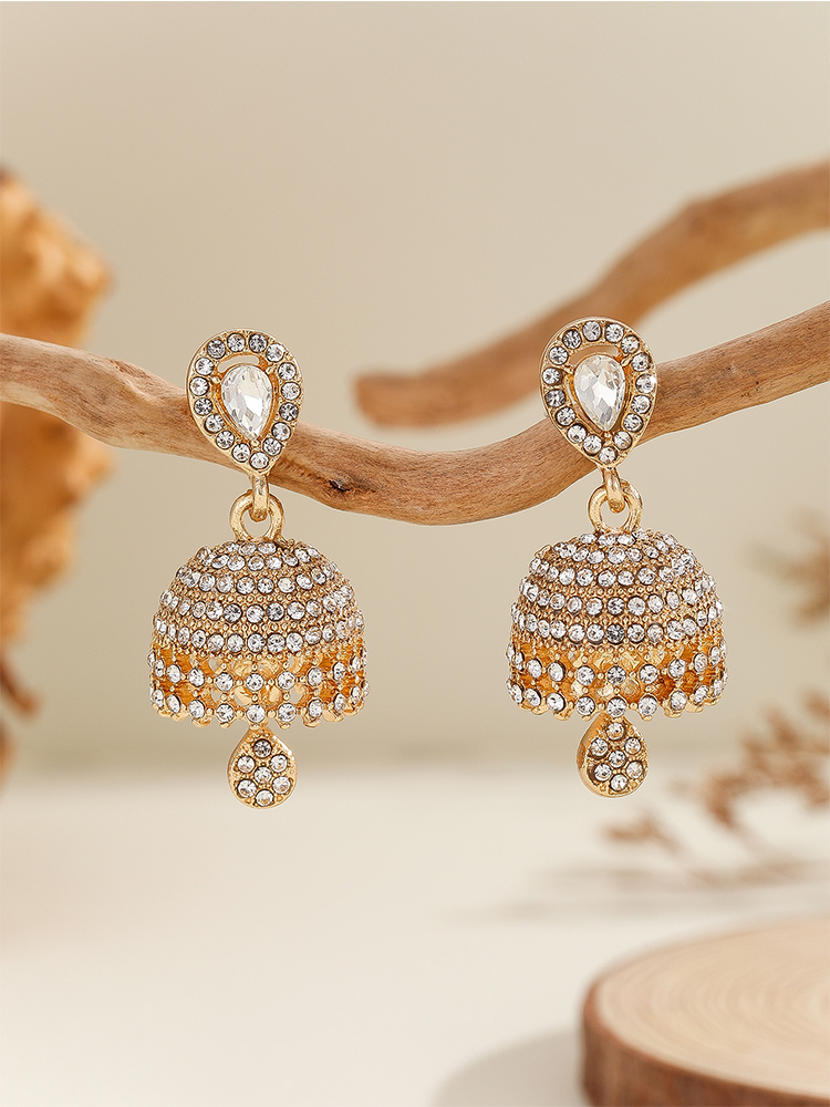 1 Pair of Fashionable Jhumka E - đánh giá và giá Ethnic Fashion Wear For Women