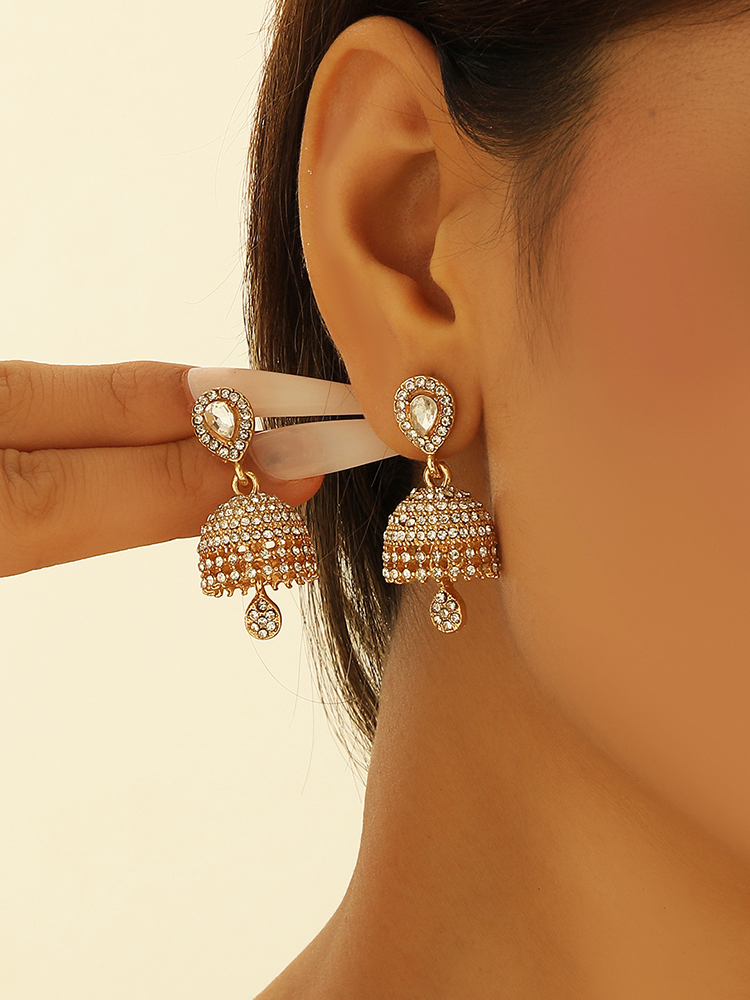 1 Pair of Fashionable Jhumka E - đánh giá và giá Ethnic Fashion Wear For Women