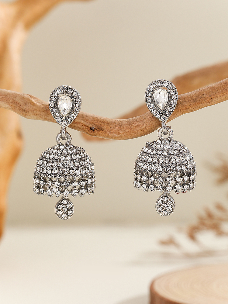 1 Pair of Fashionable Jhumka E - đánh giá và giá Ethnic Fashion Wear For Women