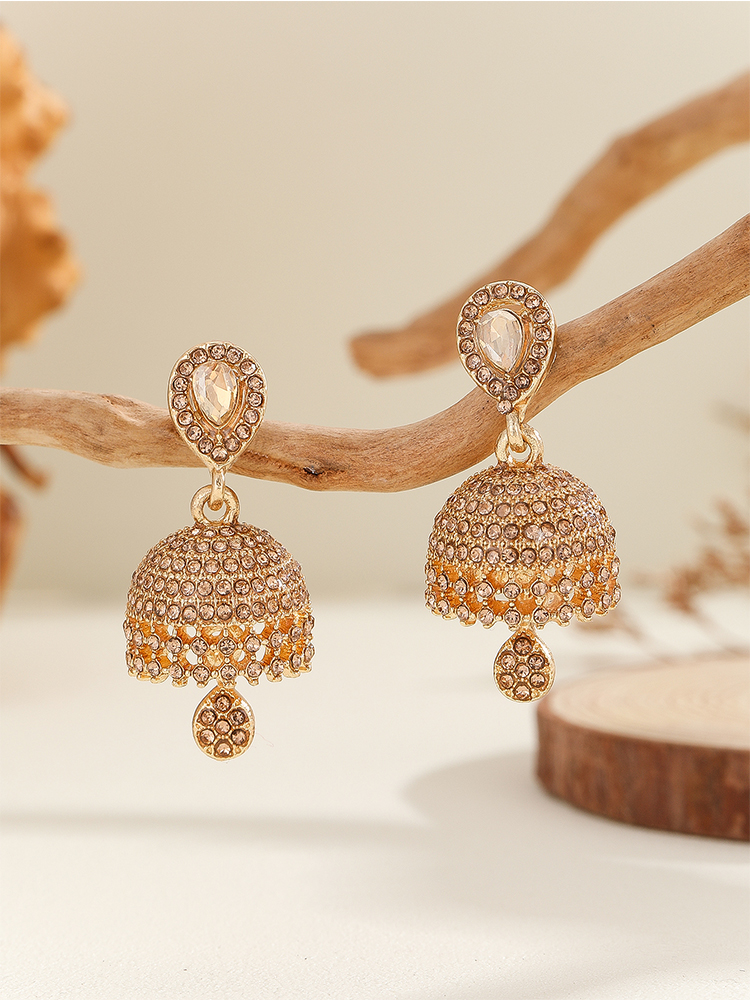 1 Pair of Fashionable Jhumka E - đánh giá và giá Ethnic Fashion Wear For Women