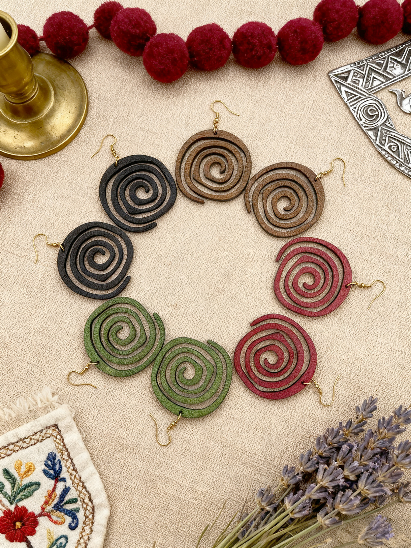 4 Pairs/Set of Vintage-Style W - đánh giá và giá Ethnic Fashion Wear For Women