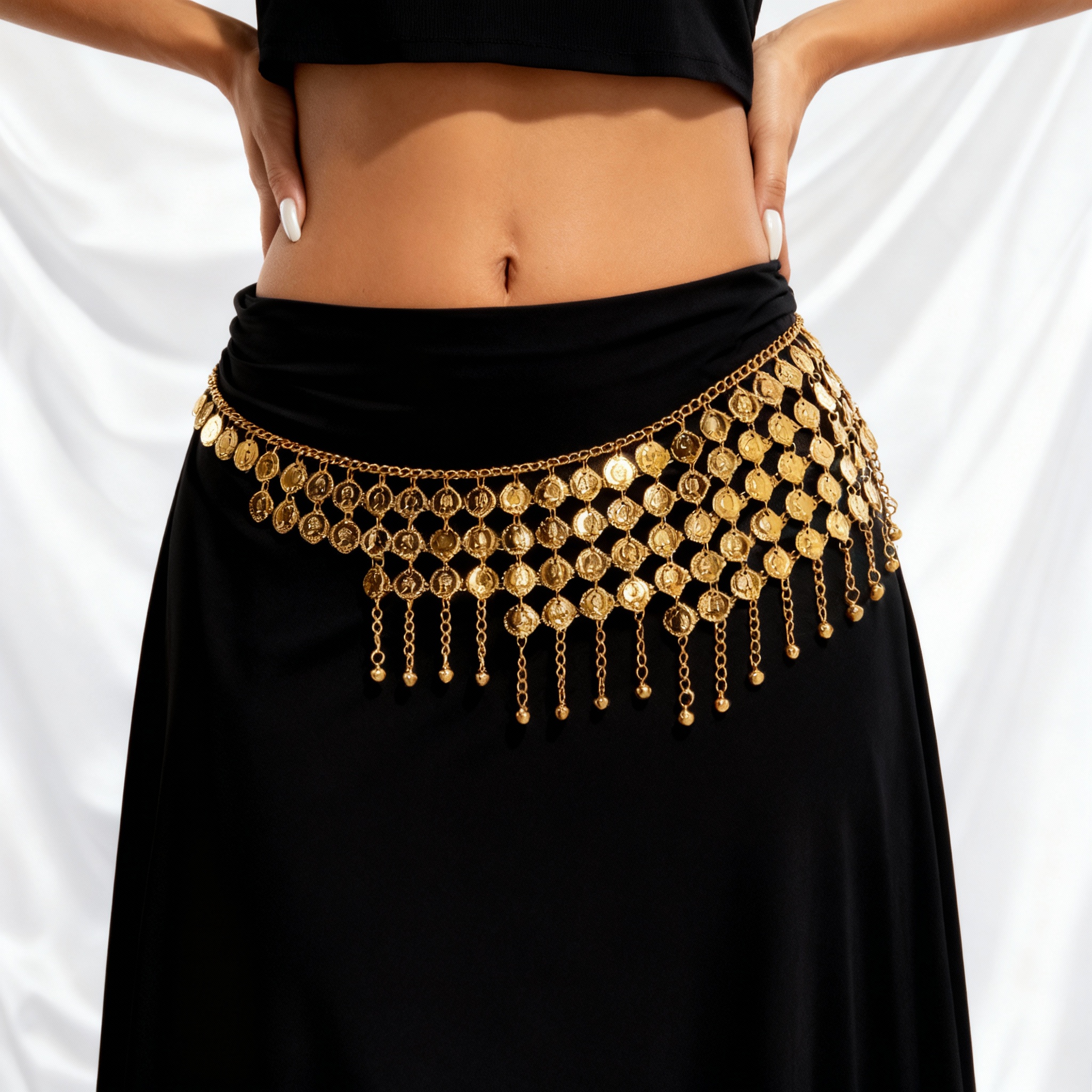 Boho Beauty Portrait Coin Bell - đánh giá và giá Ethnic Fashion Jewellery