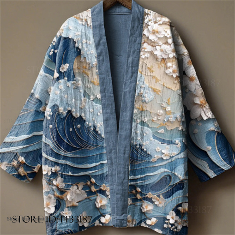 Plus Size 3XL 4XL Men's Kimono - đánh giá và giá Haori Japanese Jacket