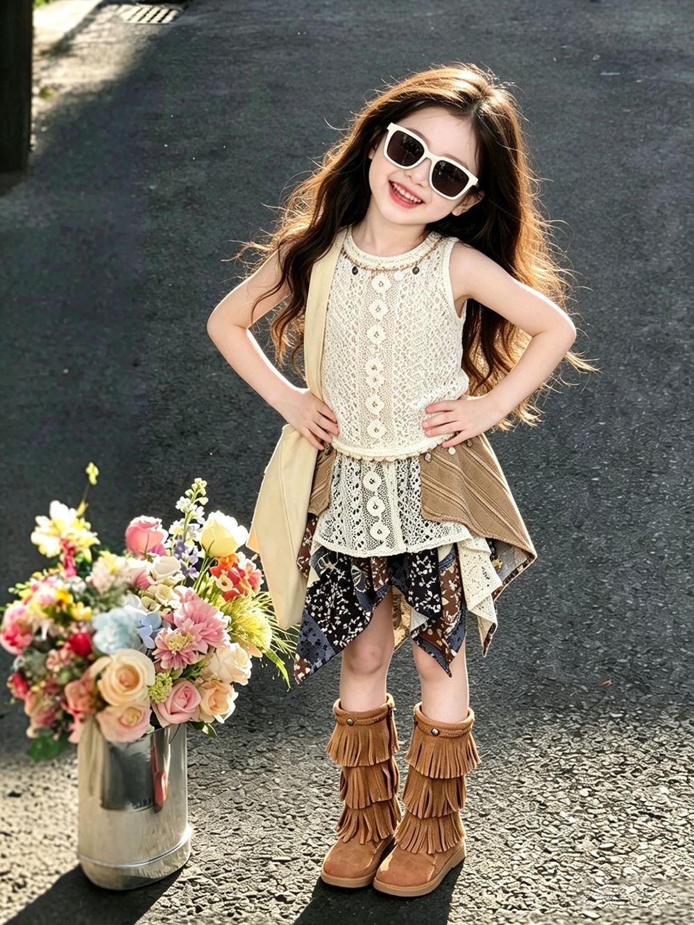 Girls Summer Outfit 2026 New E - đánh giá và giá Kids Ethnic Fashion