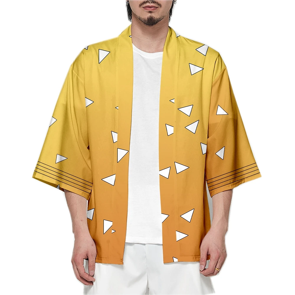 Men Japanese Anime Samurai Tan - đánh giá và giá Haori Japanese Jacket